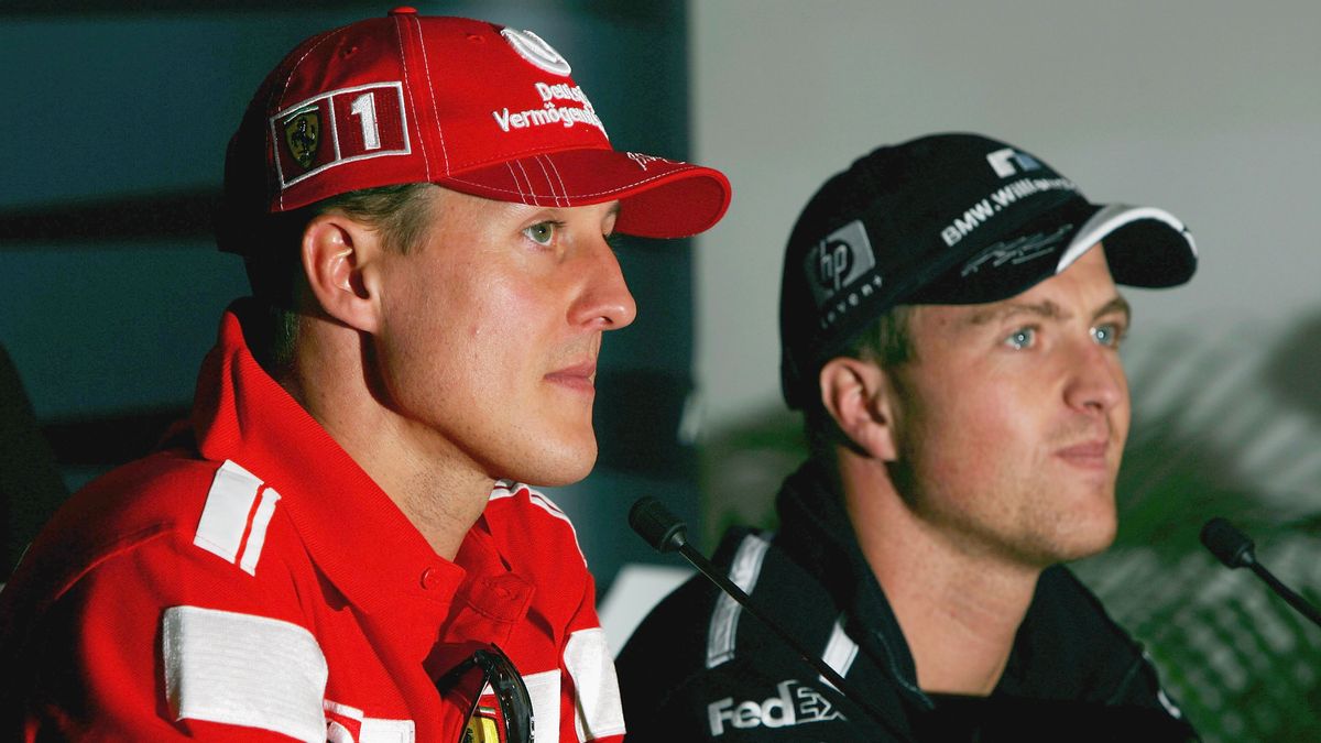 Na zdjęciu, od lewej: Michael Schumacher oraz Ralf Schumacher
