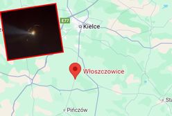 Jasny obiekt na niebie pod Kielcami. W akcji wojskowy śmigłowiec