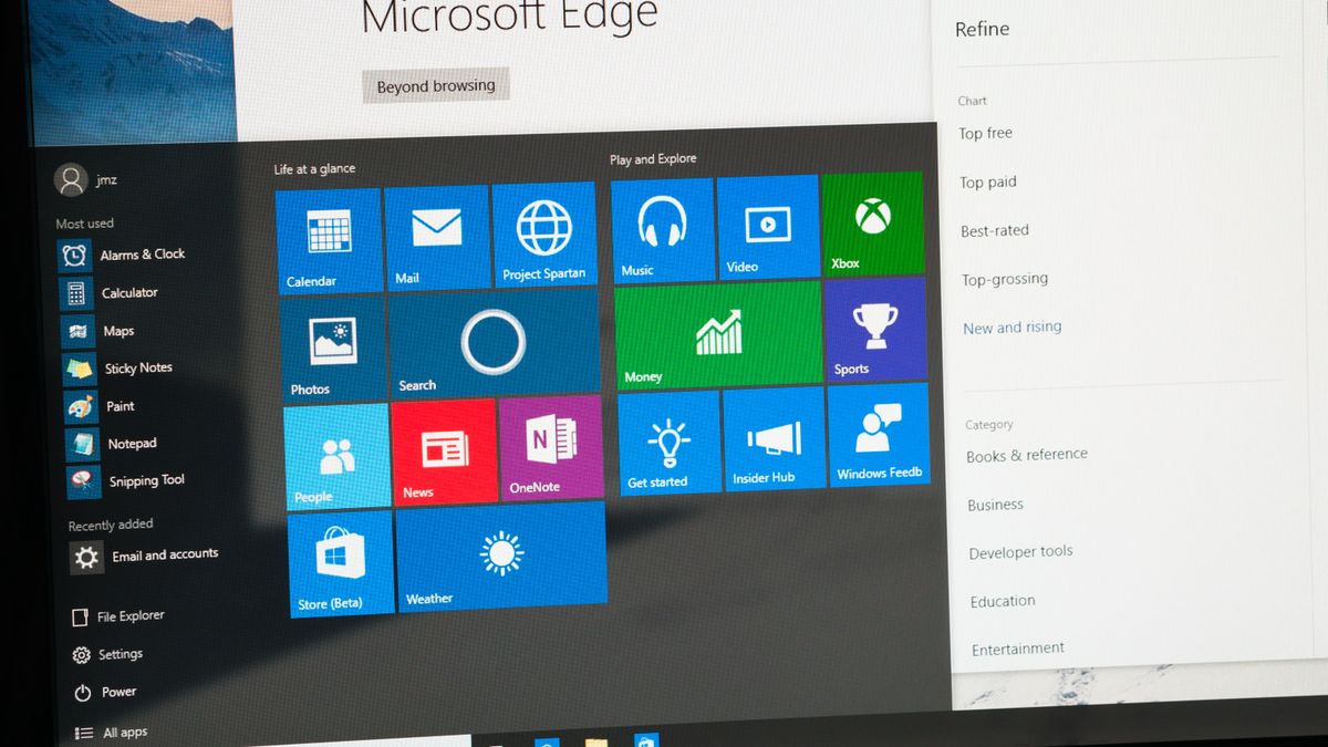 Chaotyczne kolory znikną z menu Start /fot. Shutterstock