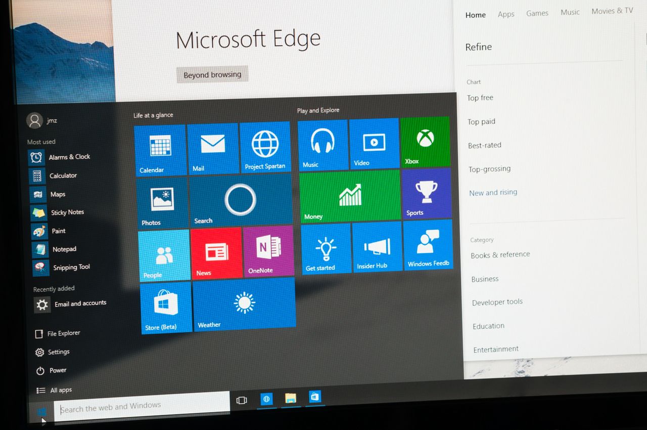 Windows 10 bez kafelków na żywo. Microsoft pokazuje, jak będzie wyglądać nowe menu Start