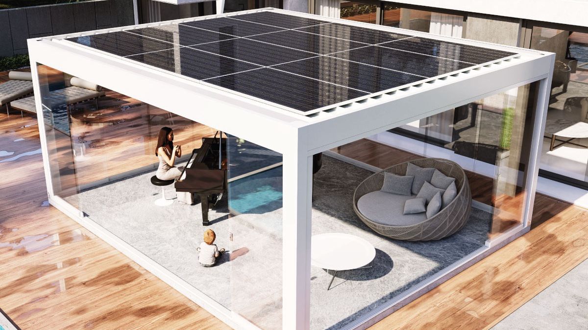 Pergola fotowoltaiczna