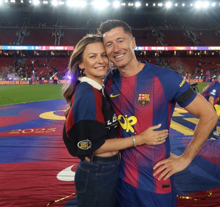 Anna i Robert Lewandowscy