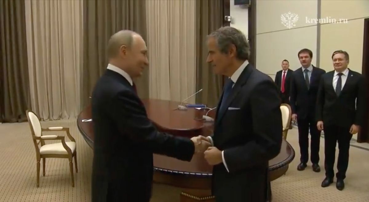 Rafael Grossi spotkał się z Władimirem Putinem
