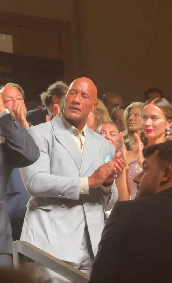 Dwayne Johnson zalał się łzami