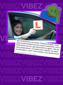 Trąbili na chłopaka, który uczył się jeździć samochodem. Kultura jazdy w Polsce nie istnieje