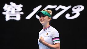 Australian Open: Elina Switolina łatwo w III rundzie. Stracony set Karoliny Pliskovej