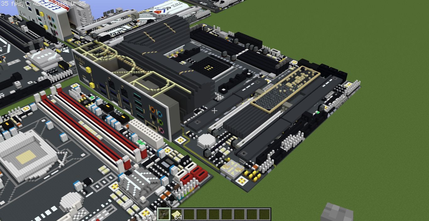 Minecraft - płyty główne