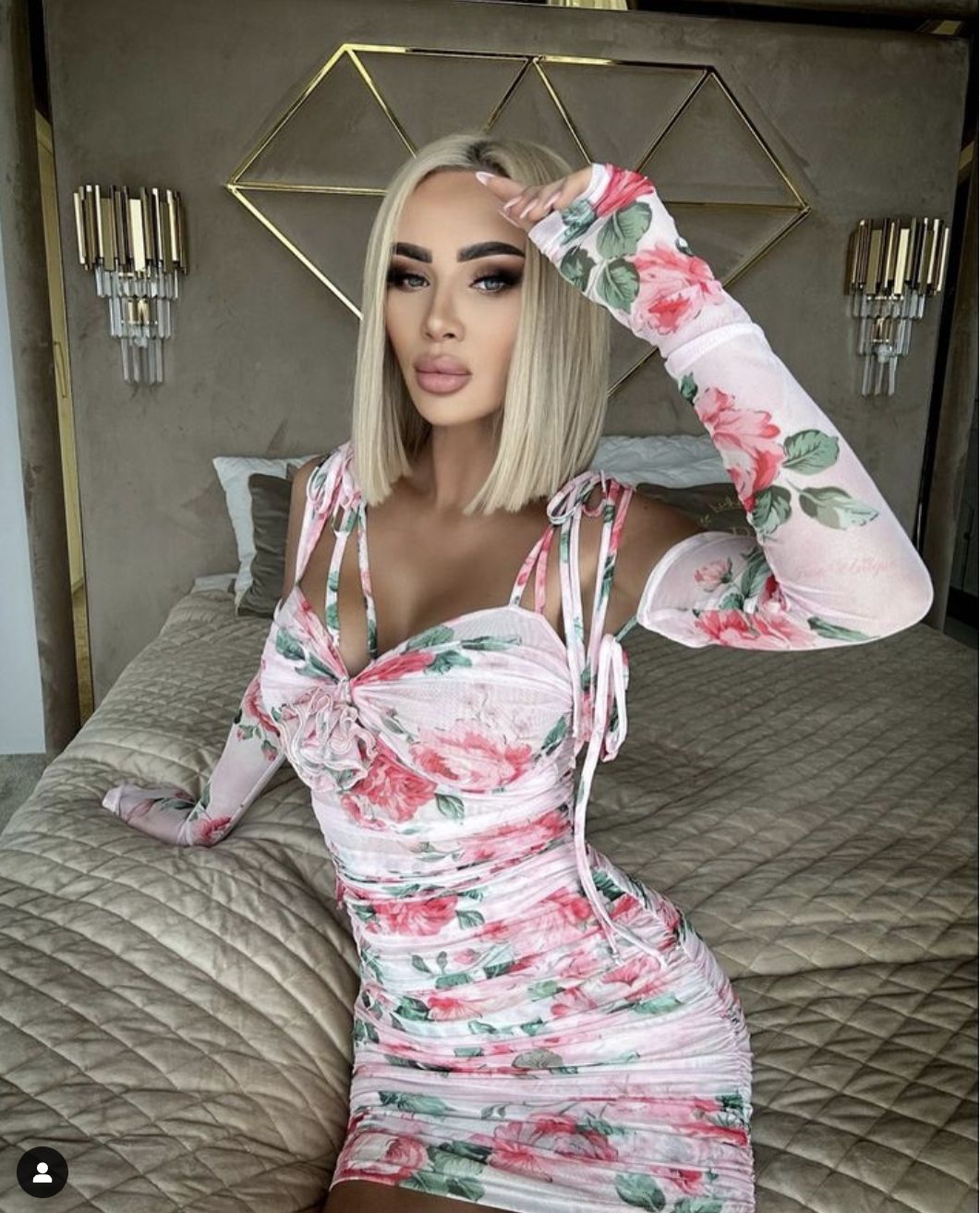 Izabela Macudzińska w romantycznej stylizacji