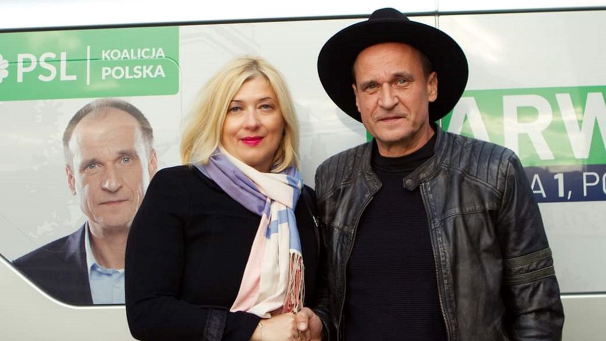 Anna Karwot i Paweł Kukiz.