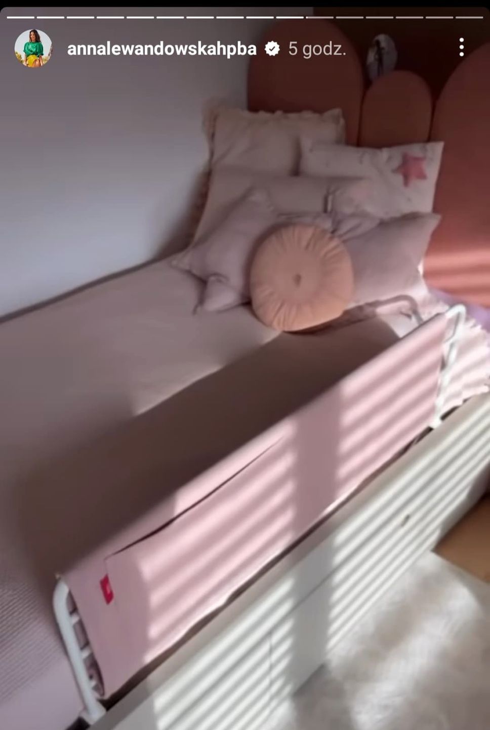 Anna Lewandowska pokazała pokój córek