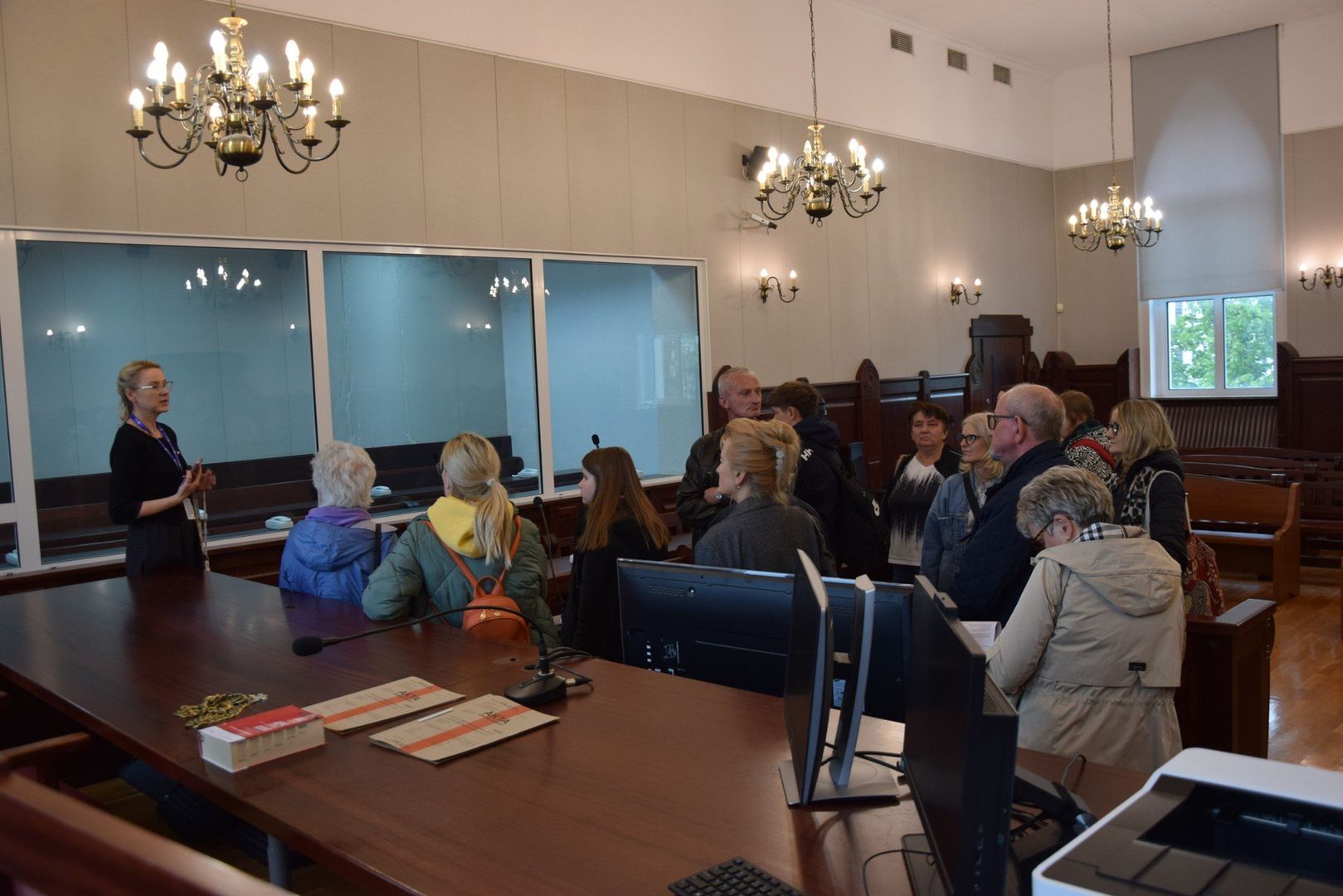 Noc Otwartych Sądów w Sądzie Rejonowym w Słupsku.