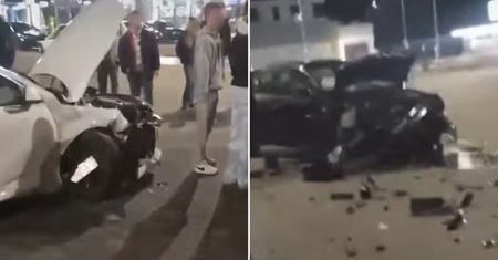 Demolka na parkingu. 22-latek stracił prawo jazdy