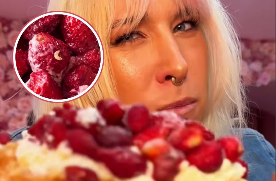 Influencerka znalazła robaka w najdroższej drożdżówce w Polsce. 