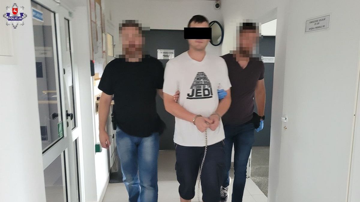 Znęcał się nad swoją partnerką. Celowo złamał klucz przed policją