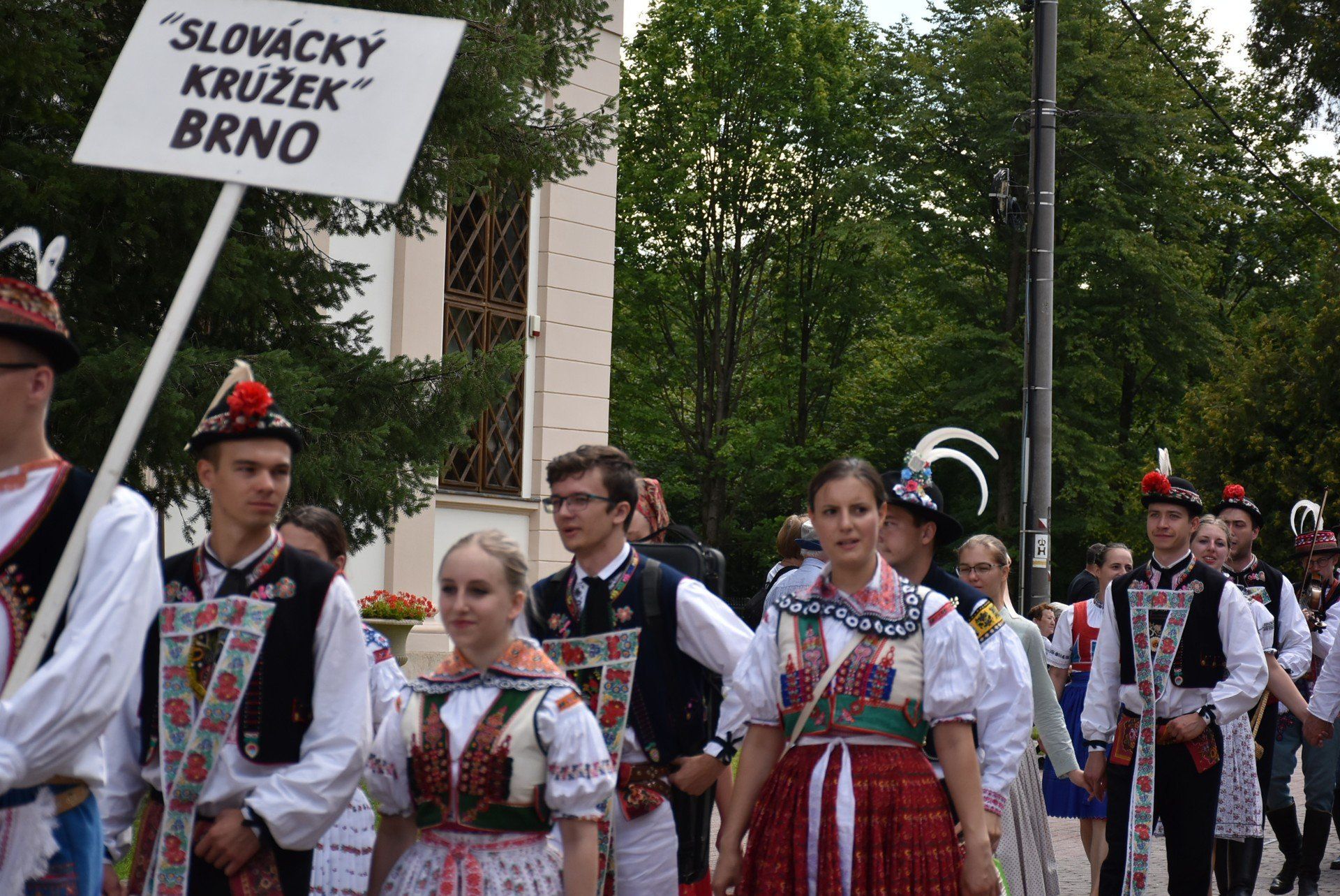 Korowód w Wiśle podsumowujący 62. Tydzień Kultury Beskidzkiej