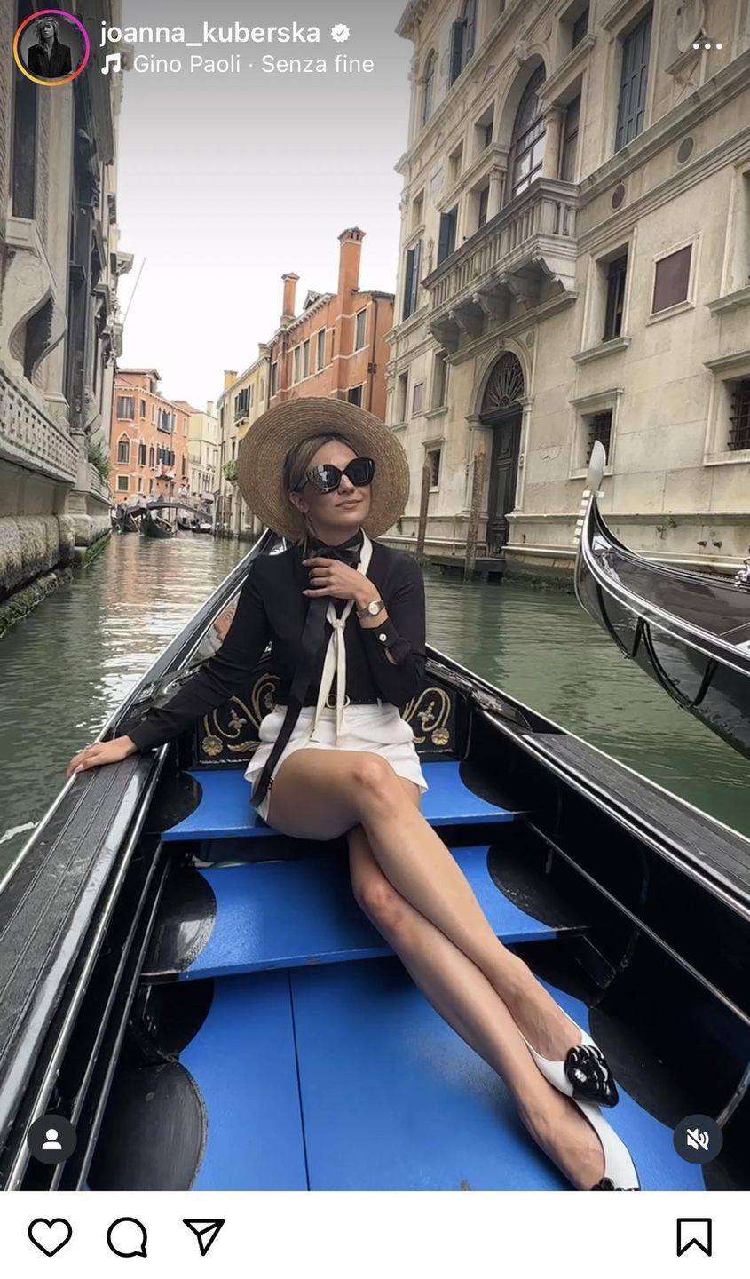 Joanna Kuberska w eleganckim looku 