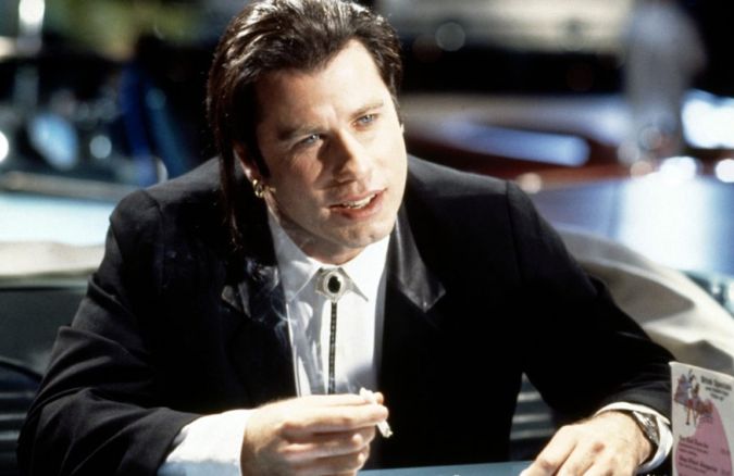 John Travolta w "Pulp Fiction"