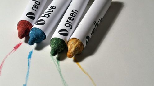 Jadalne kredki. Smacznego 1