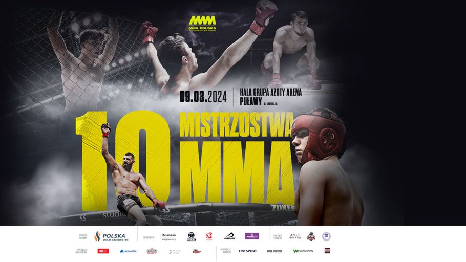 Zdjęcie okładkowe artykułu: Materiały prasowe / 10. Mistrzostwa MMA odbędą się w  Puławach