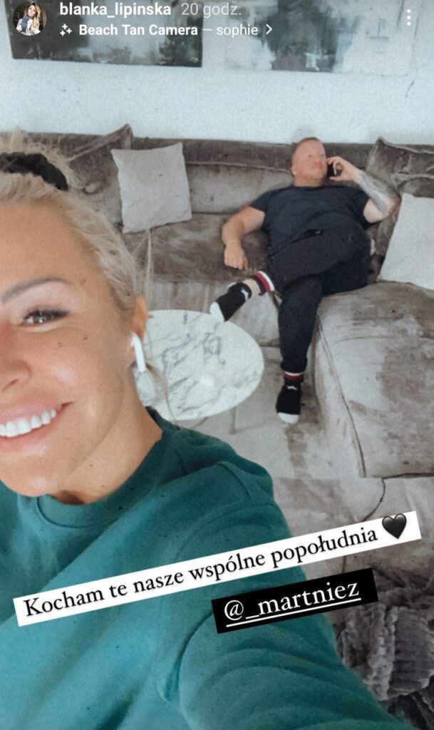Blanka Lipińska kocha popołudnia spędzane z Marcinem