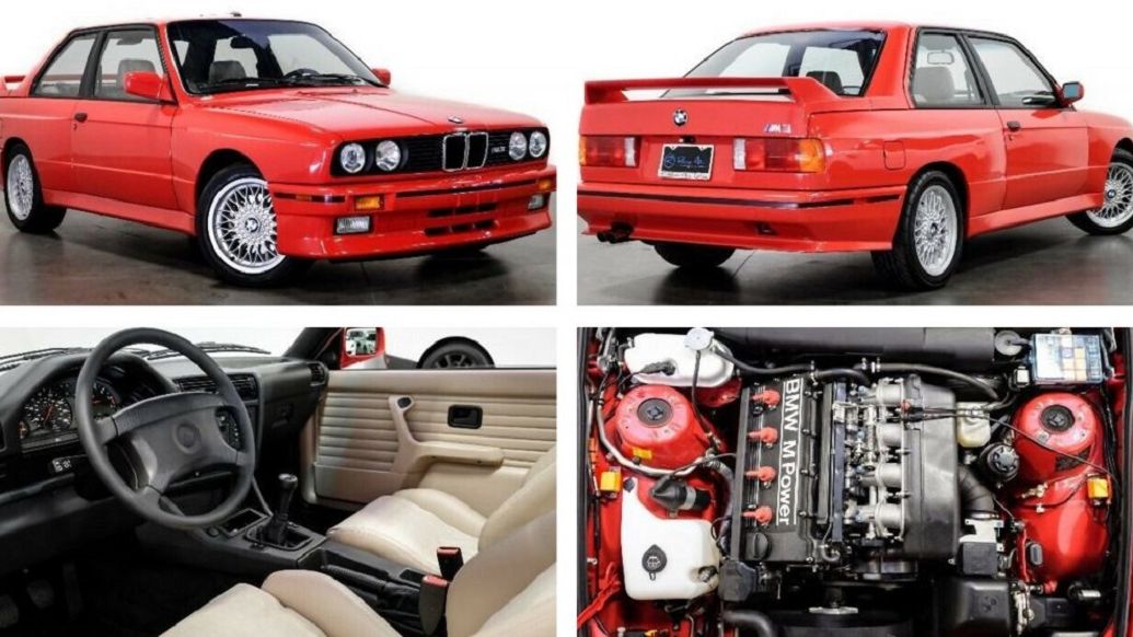 E30 M3 jak dotąd przejechało zaledwie 21 tys. km.