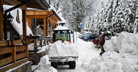Biały armagedon na drogach. Ogromne korki w tym regionie