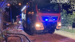 Warszawa: Tragiczny pożar altanki na Bielanach. Jedna osoba nie żyje, druga została ranna
