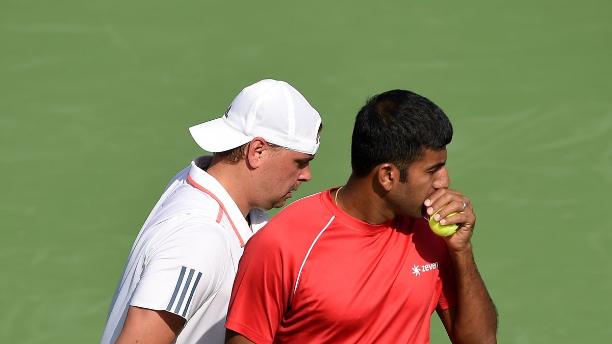 Getty Images / Tom Dulat / Na zdjęciu: Marcin Matkowski (z lewej) i Aisam-ul-Haq Qureshi