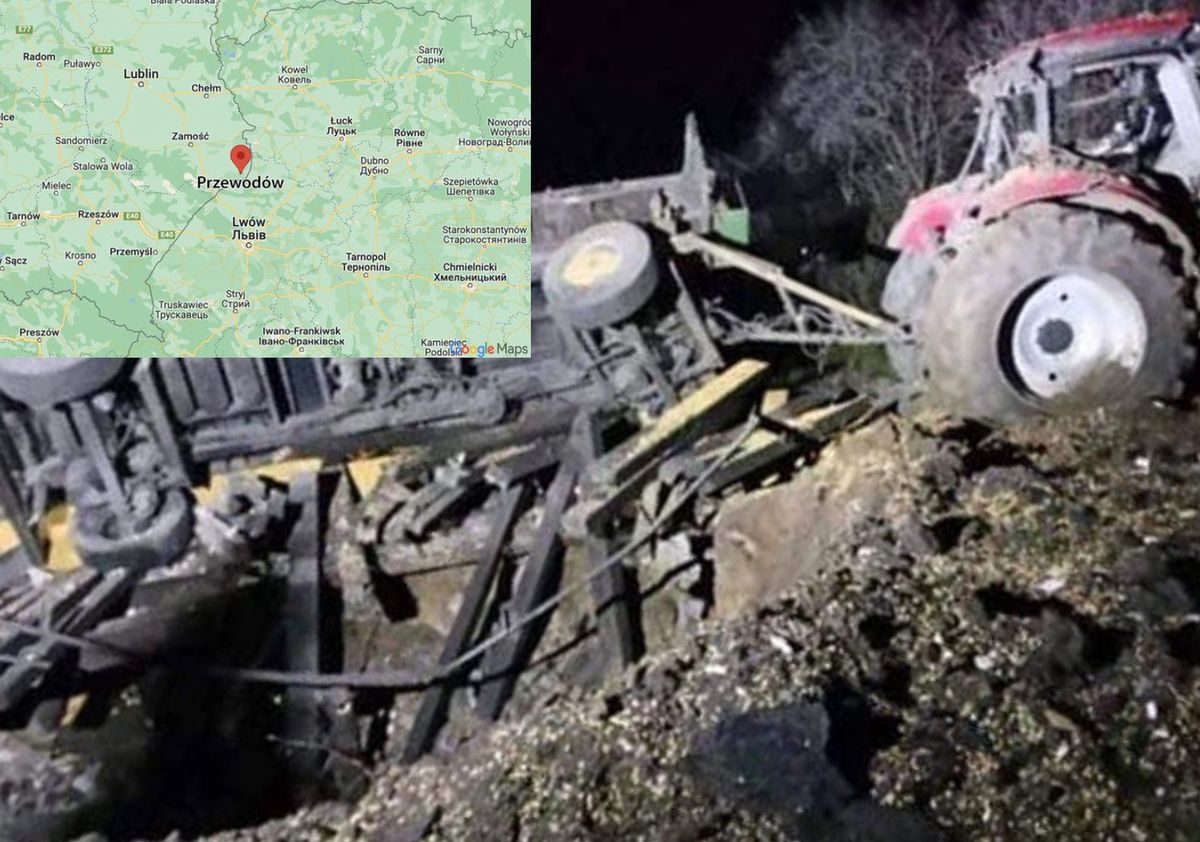 Eksplozja we wsi Przewodów niedaleko granicy z Ukrainą