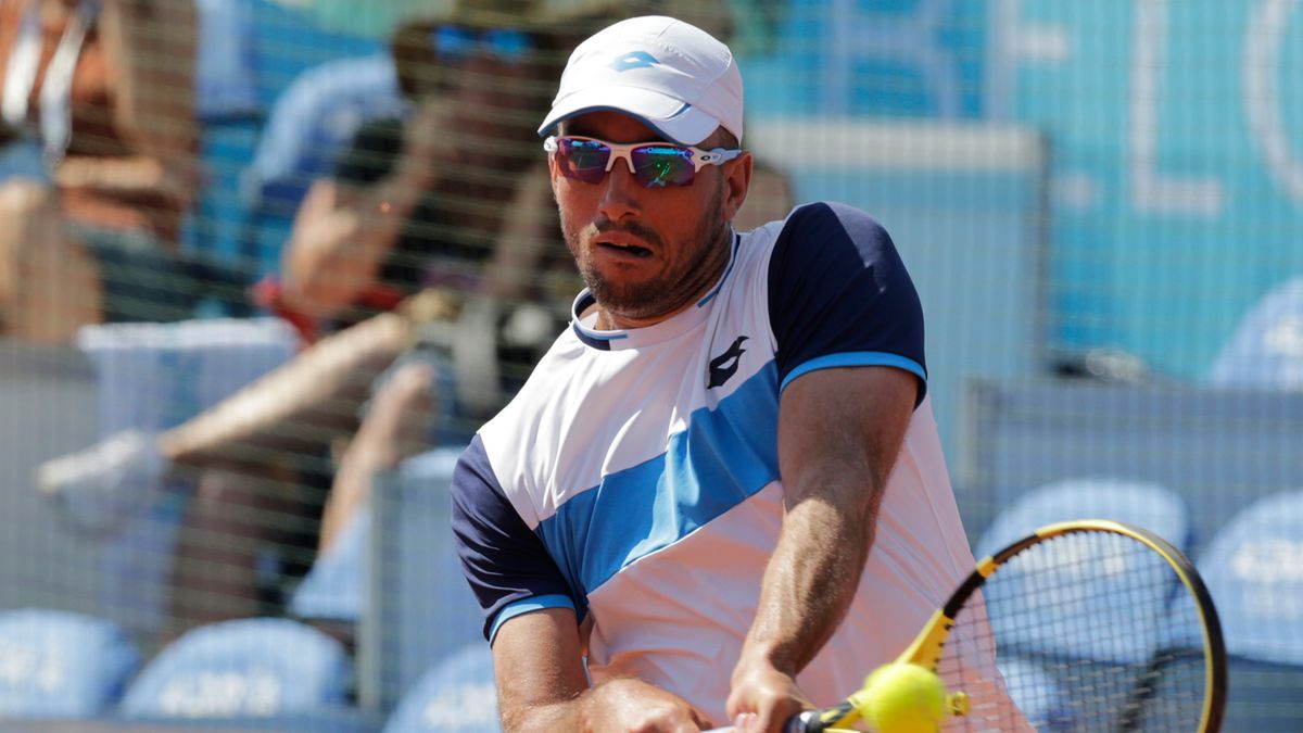 PAP/EPA / ANDREJ CUKIC / Na zdjęciu: Viktor Troicki