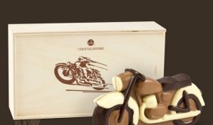 Czekoladowy motocykl - smaczny prezent dla pasjonata