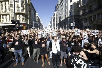 Kryzys w Hiszpanii. Protesty przeciw rządowym planom oszczędności