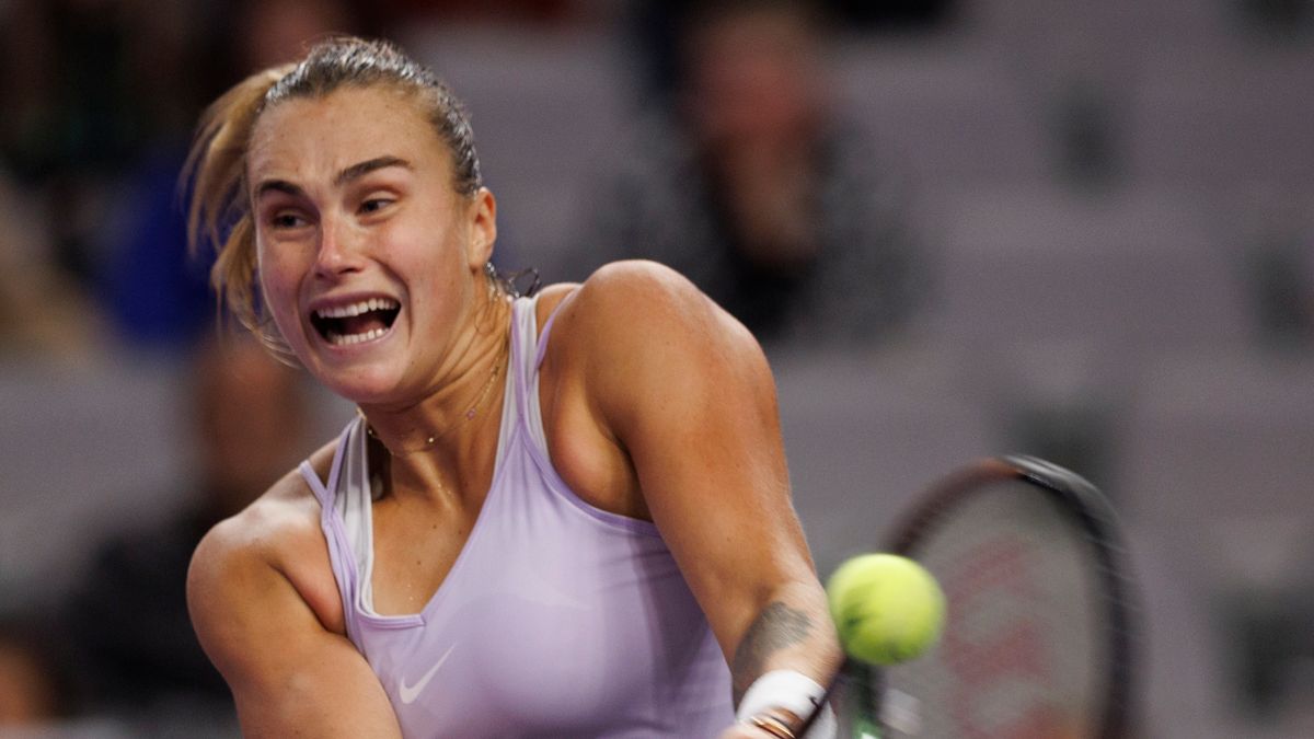 PAP/EPA / CJ Gunther / Na zdjęciu: Aryna Sabalenka