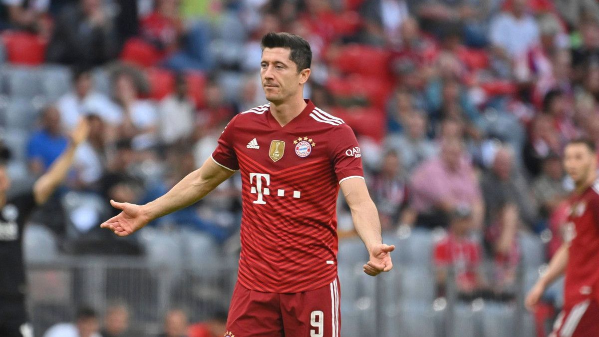 PAP/EPA / Frank Hoermann / SVEN SIMON / Na zdjęciu: Robert Lewandowski