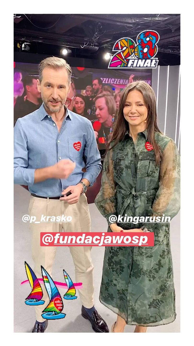 Kinga Rusin i Piotr Kraśko w DDTVN - wspierają WOŚP 2020