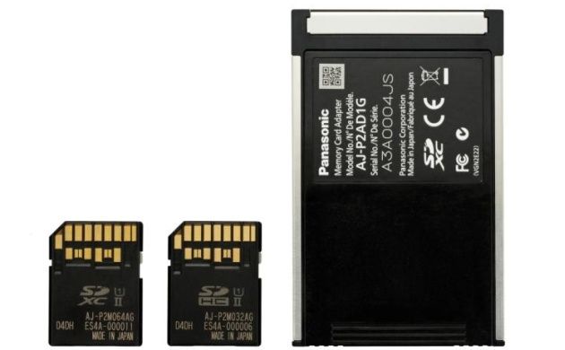 Panasonic microP2 karta pamięci