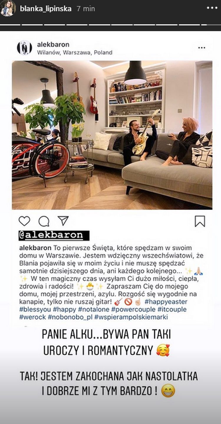 Aleksander Baron i Blanka Lipińska
