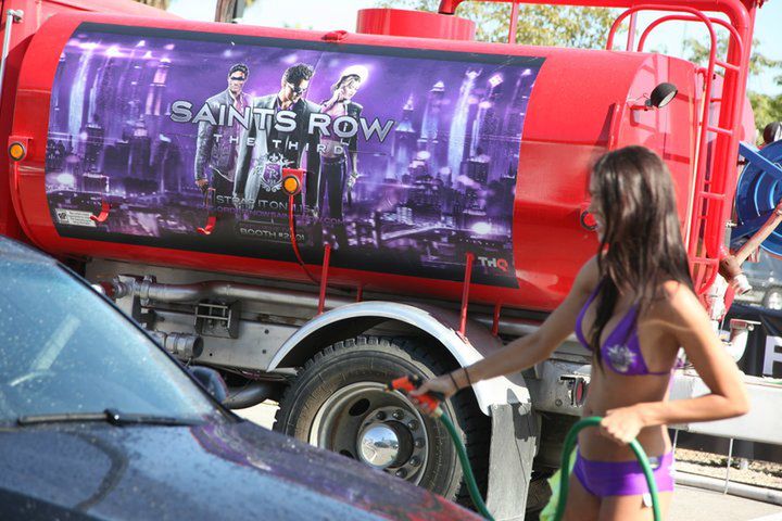 E3 2011: Myjnia samochodowa bikini od Saints Row 5