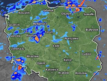 Pochmurna środa i czwartek. Alerty RCB wysłane do mieszkańców południa i zachodu