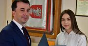 Biłgoraj: Dziewczyny zajęły V miejsce w kraju. Starosta wyróżnił biegaczki z ONZ-tu
