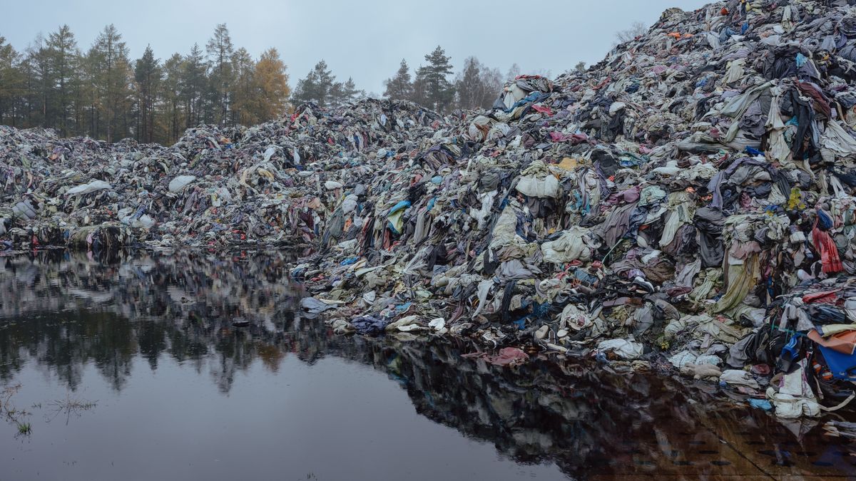 Nielegalne skladowisko odpad�w tekstylnych w Kamiencu
06.11.2023 Kamieniec . W nocy 31 pazdziernika 2023 roku na nielegalnym skladowisku odpadow tekstylnych w Kamiencu wybuchl pozar . Byl to 33 pozar odpadow na tym skladowisku w ciagu dwoch lat . 
Fot. Bartosz Banka / Agencja Wyborcza.pl
Fot. Bartosz Banka / Agencja Wyborcza.pl
Kamieniec, nielegalne skladowisko odpadow, odpady, tekstylia, wysypisko, mafia smieciowa