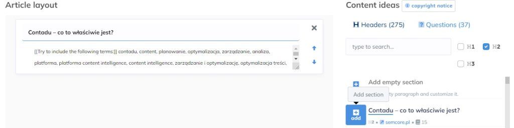jak działa contadu?