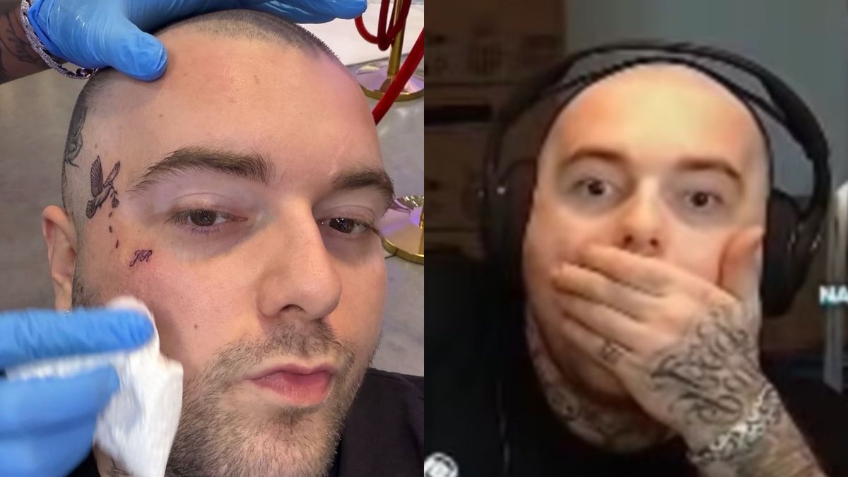 Bedoes zrobił tatuaż na twarzy 