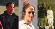 Jennifer Lopez bez makijażu i zawadiacki Ben Affleck wysiadają z prywatnego odrzutowca w LA (ZDJĘCIA)