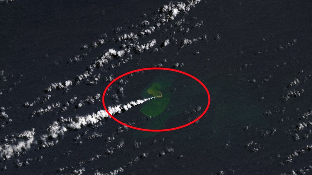 Zdjęcie wyspy z 14 września