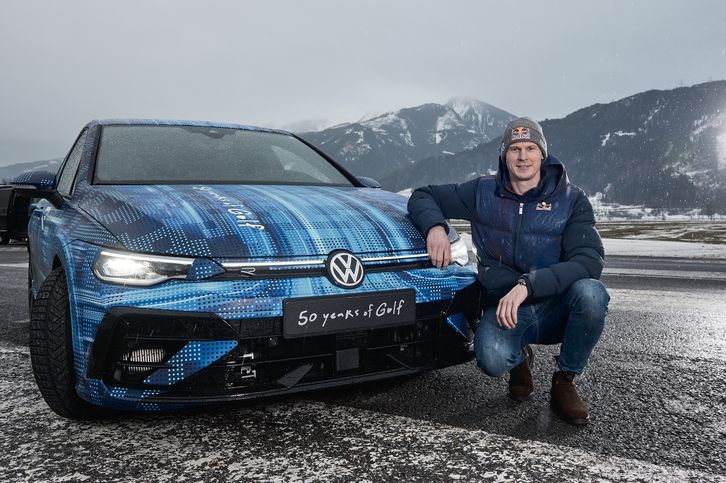 Johann Kristoffersson and Volkswagen Golf R