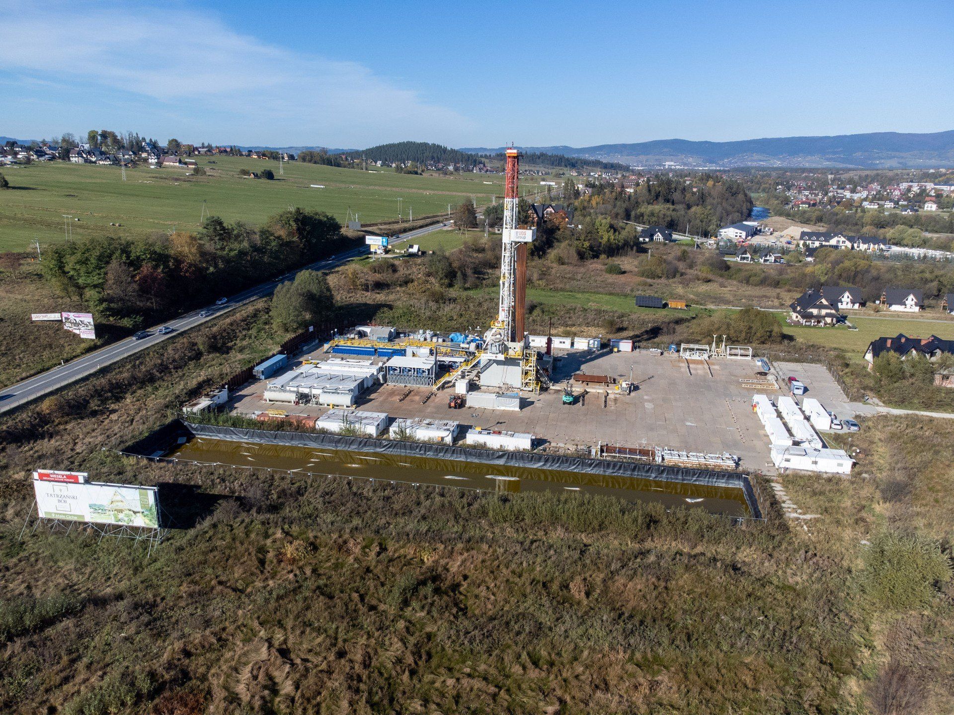 Odwiert geotermalny w Szaflarach