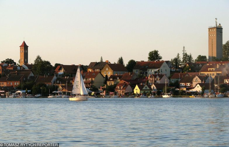 Mikołajki są chęnie odwiedzane przez urlopowiczów w ramach wypoczynku