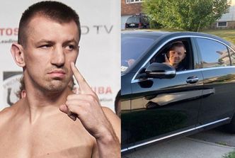 Tomasz Adamek grozi palcem z nowego Mercedesa za 400 tysięcy (FOTO)