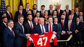 Złoci medaliści z wizytą u Trumpa. Padł żart